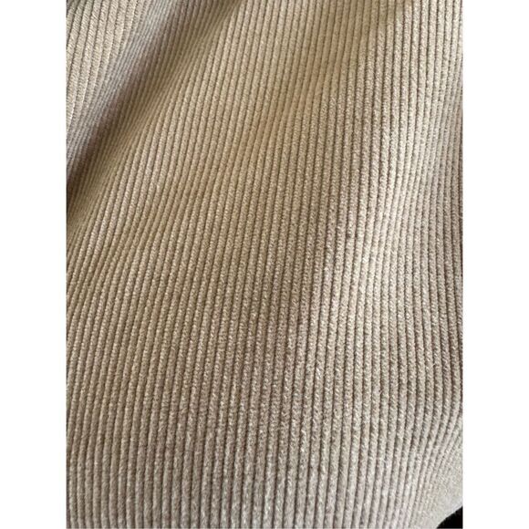 Men's L tan corduroy button up jacket vintage 70’s - Picture 4 of 6